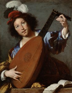 El jugador de laúd, c. 1645
