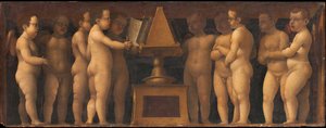 Coro de ángeles, c. 1500 de Bernardo Zenale