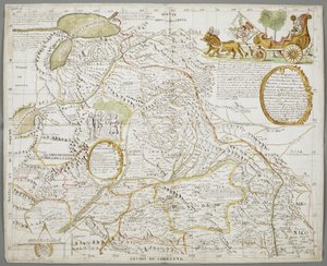 Mapa de partes de Nuevo México