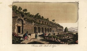 Ruinas del estadio de Éfeso, Grecia de Bernardoni Bernardoni