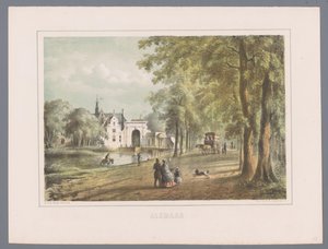 Paisaje urbano en Alkmaar Alkmaar (título de la serie sobre el objeto) de Bernardus Gerardus ten Berge