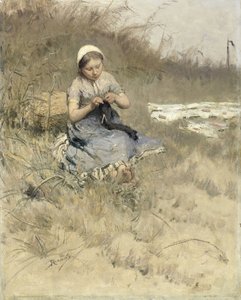 Tejer para niñas de Bernardus Johannes Blommers