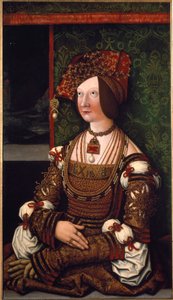 Retrato de la emperatriz Bianca Maria (Blanche-Marie) Sforza (pintura)
