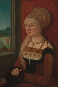 Retrato de una mujer, c.1510-15 de Bernhard Strigel