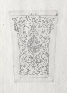 Copa ornamental