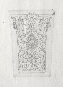 Copa ornamental, 1581