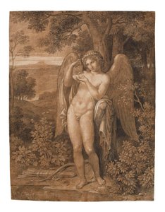 Cupido con una mariposa de Bertel Thorvaldsen