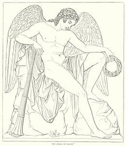 El ángel de la muerte de Bertel after Thorvaldsen
