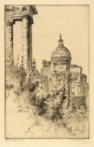 Columnas, Foro Romano de Bertha E. Jaques
