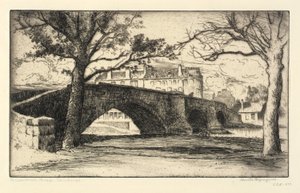 Puente de Musselburgh, Edimburgo de Bertha E. Jaques