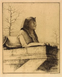 Esfinge, Támesis, Londres de Bertha E. Jaques