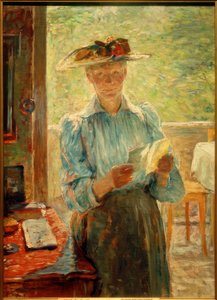 Retrato de la pianista sueca Hanna Lucia Bauck