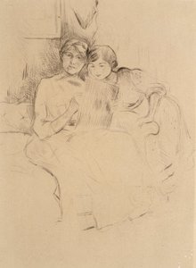 Lección de dibujo de Berthe Morisot