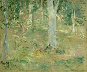Bosque de Compiègne, 1885 de Berthe Morisot