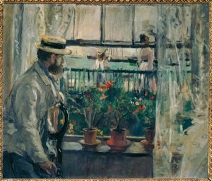 Interior, Isla de Wight de Berthe Morisot