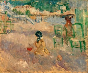 Playa de Niza de Berthe Morisot