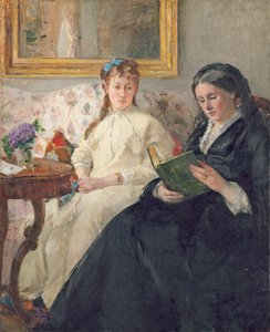Retrato de la madre y la hermana del artista de Berthe Morisot