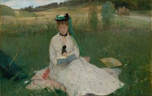 Lectura, 1873 de Berthe Morisot