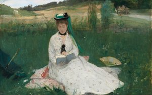 Leyendo de Berthe Morisot
