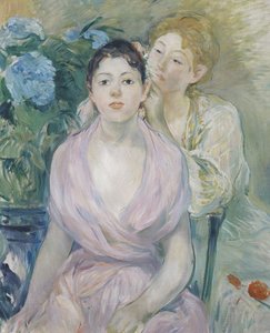 La Hortensia, o Las Dos Hermanas, 1894 de Berthe Morisot