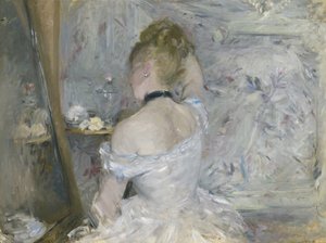 Mujer en su Tocador de Berthe Morisot