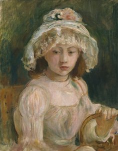 Niña con Sombrero de Berthe Morisot