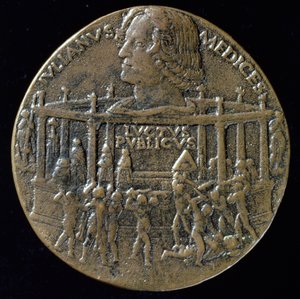 Medalla con la cabeza de Giuliano De