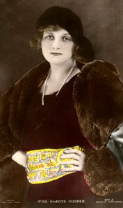 Gladys Cooper, actriz inglesa de Bertram Park