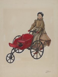 Carrito y Muñeca de Beverly Chichester