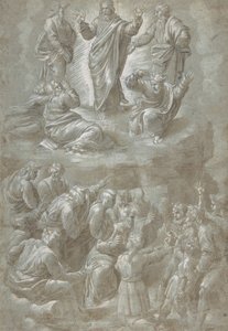 La Transfiguración, después de Rafael, 1511-51 de Biagio Pupini