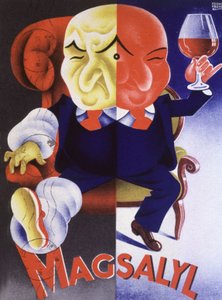 Magsalyl, medicamento para la gota (cartel) de Bib