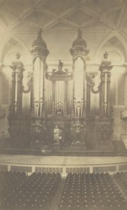 Gran órgano, en Music Hall, Boston, Mass, ca.1900s de Bierstadt Brothers