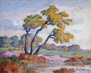 Paisaje de Kansas de Birger Sandzen