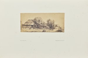 [Huerto con granero] de Bisson Frères