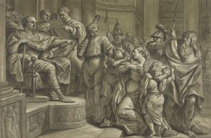 Eponina pide a Vespasiano clemencia para Sabino de Blaise Nicolas Lesueur