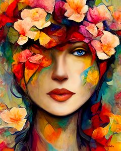 Dreaming In Posy, c.2022 (Arte digital)