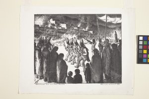 Nochebuena en Taos Pueblo de Blanche Grant