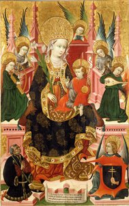 Virgen de Mosén Esperandeu de Santa Fe, 1439 de Blasco de Granen