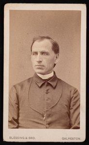 Retrato del Rev. Joseph Celestine Carrier 1833-1904, antes de 1876