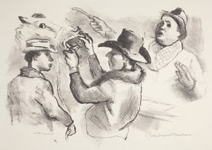 Subasta de caballos de Boardman Robinson
