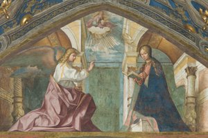 Soprano, Anunciación de Boccaccio Boccaccino