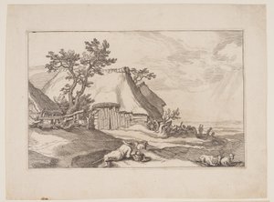 Lámina 3, de Paisajes con granjas