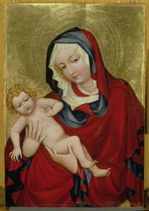 Virgen y Niño, c.1400 de Bohemian School