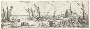 Ataque fallido a Fort Kallo, 1638 de Bonaventura Peeters (I)