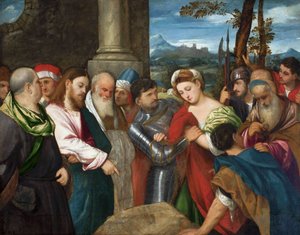 Cristo y la adúltera