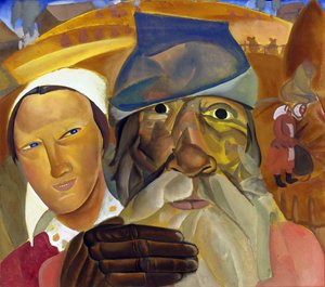 Rostros de Rusia de Boris Dmitrievich Grigoriev