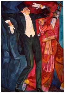 Retrato del productor teatral Vsevolod Meyerhold, 1916 de Boris Grigor