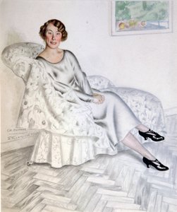 Dama en el interior, 1925