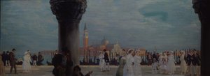 Paseo en Venecia, 1907-1908