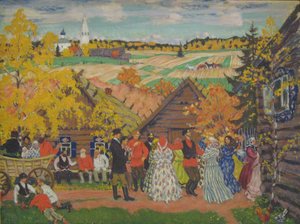 Festival del pueblo, 1924